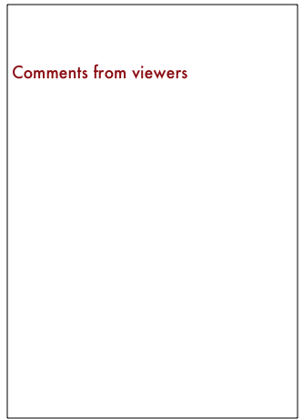 


Comments from viewers
 

“Congratulations on the wonderful video. 
What a wonderful depiction of our United
States and EVERYTHING and EVERYBODY
in it.  You left nothing out.  Thank You, Thank You,
Thank You. “



“Wow, this will really mean something to a lot of people. We need positive American imagery these days and you went ahead and put it out there. Good 
for you.”


View the New Paradigm Digest blog about the Freedom’s Land Video.  Click Here
